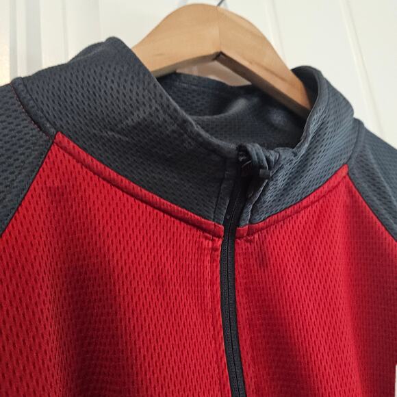 Knights Apparrel Oklahoma Sooners Pullover Mens 2X Red OU SEC College 1/4 Zip - Picture 6 of 9